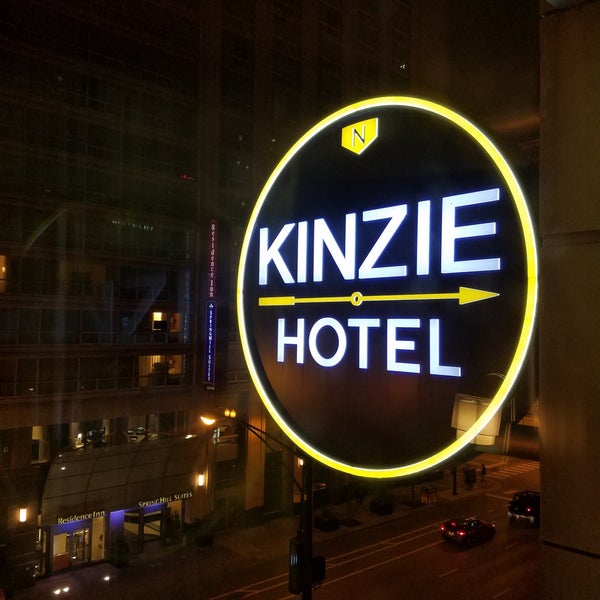 Photo taken at Kinzie Hotel by Audrey on 9/20/2019