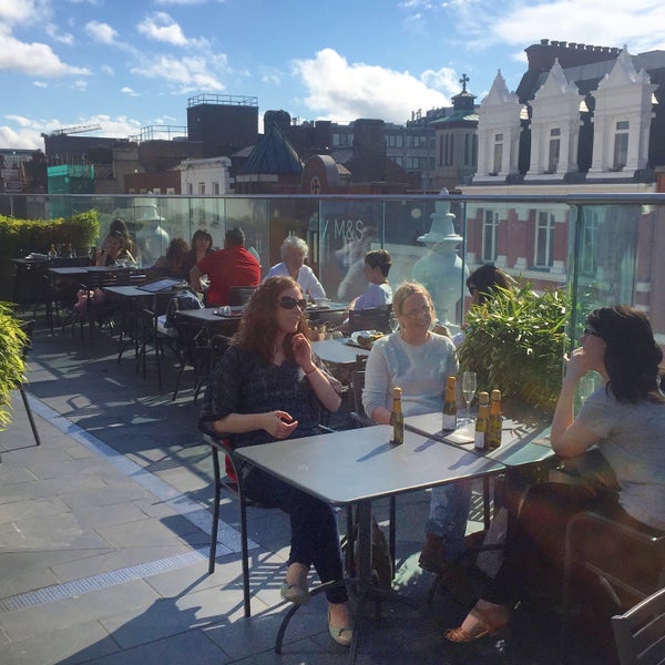 Check the rooftop bar out on a sunny day!