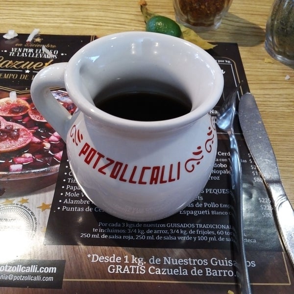 Café de olla, un sabor muy especial en Potzollcalli