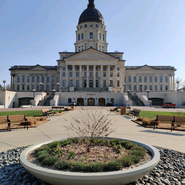 Photo taken at Kansas State Capitol by Bradley T. on 4/2/2021