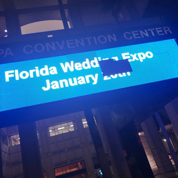 Das Foto wurde bei Tampa Convention Center von Joe B. am 1/8/2019 aufgenommen