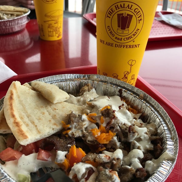 Photo taken at The Halal Guys by Benny P. on 2/20/2017