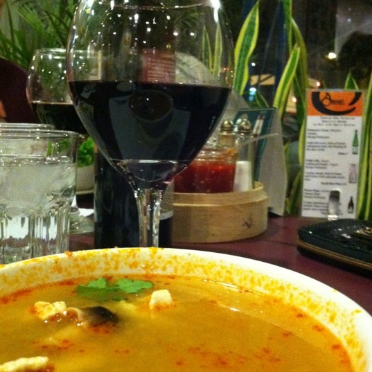 Photo taken at Amarit Thai Restaurant by Marcy M. on 10/7/2012