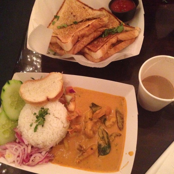 The Goan shrimp curry was scrumptious. Great toasties as well. Masala fries are good, but obviously made from frozen French fries.