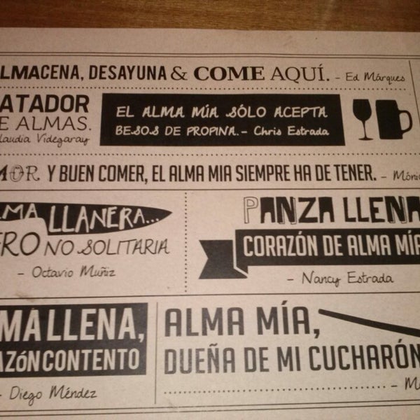 รูปภาพถ่ายที่ Alma Mía - Cocina Almacén โดย Aless A. เมื่อ 5/15/2013