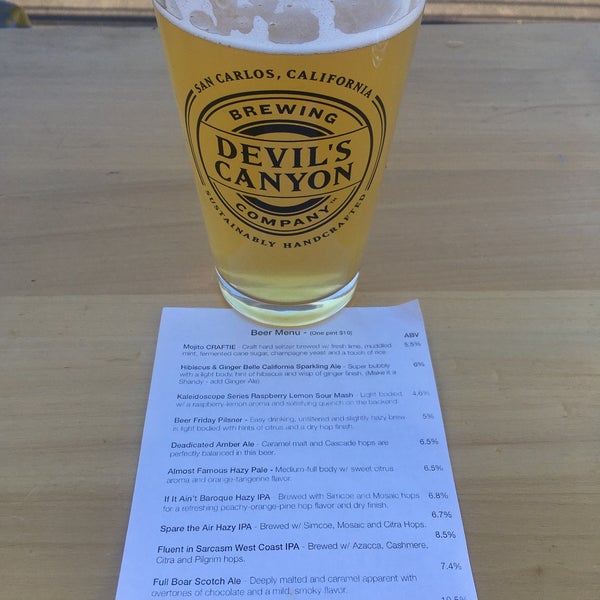 Photo taken at Devil&#39;s Canyon Brewing Company by R N. on 11/15/2020