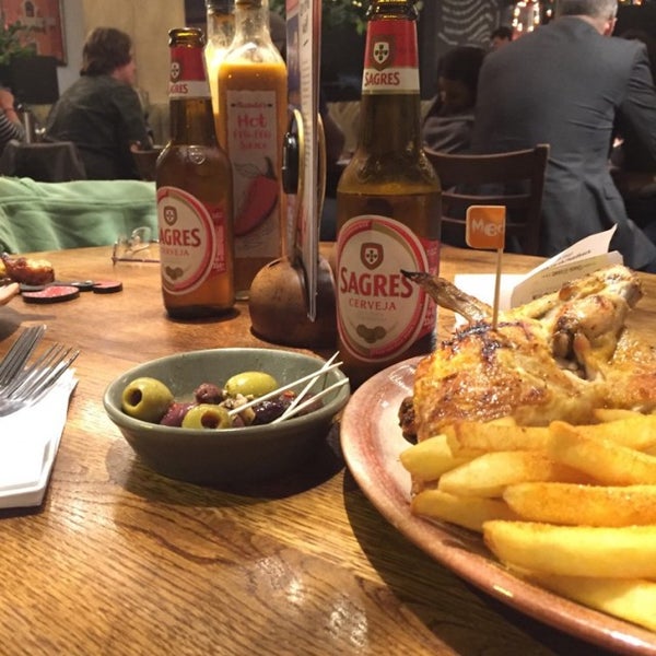 Photo taken at Nando&#39;s by Andy B. on 10/8/2016