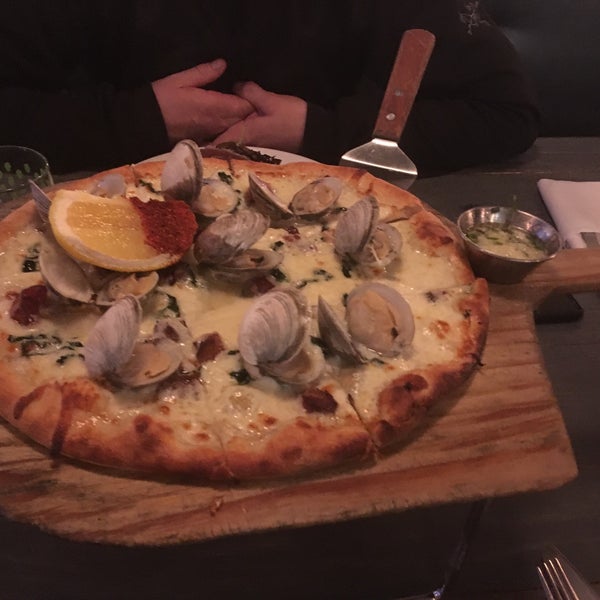 Clam pizza was one of the weirdest things I’ve ever been served. And not in a good way. Their lager was good though.