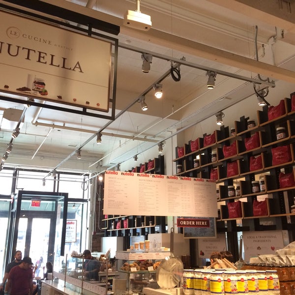 Photo taken at Nutella Bar at Eataly by Alexander on 9/2/2017