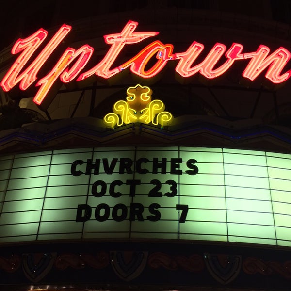 Photo taken at Uptown Theater by greg b. on 10/24/2015