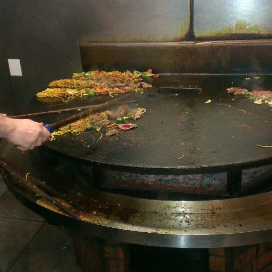 Photo taken at The Mongolian Barbeque by Eugene M. on 4/15/2013