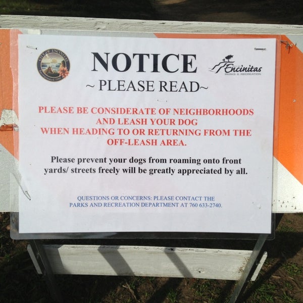 Encinitas Power Lines Dog Park 7 tips