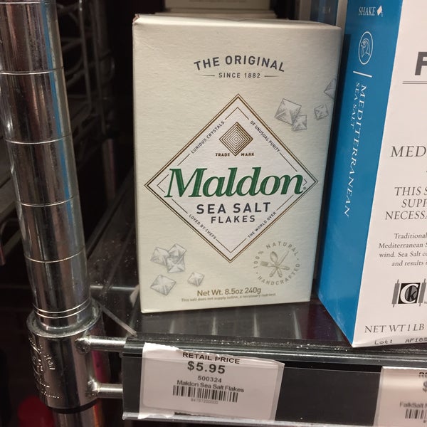 Maldon Sea Salt at cheaper price than Amazon.
