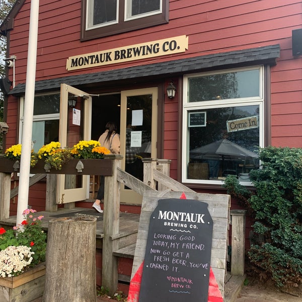 Photo taken at Montauk Brewing Company by bhimtastic on 10/25/2019