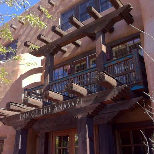 Photo taken at Rosewood Inn of the Anasazi by Purple P. on 10/17/2012