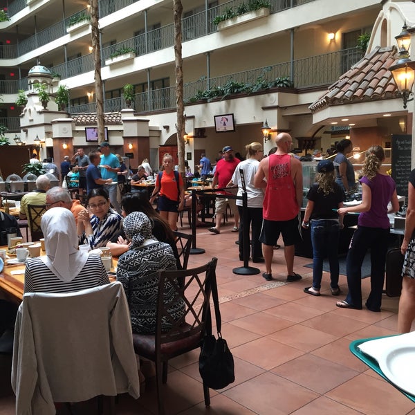 Photo taken at Embassy Suites by Hilton by Carmen D. on 7/18/2015