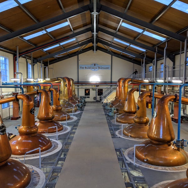 Foto tirada no(a) Glenfiddich Distillery por Leo L. em 2/28/2019