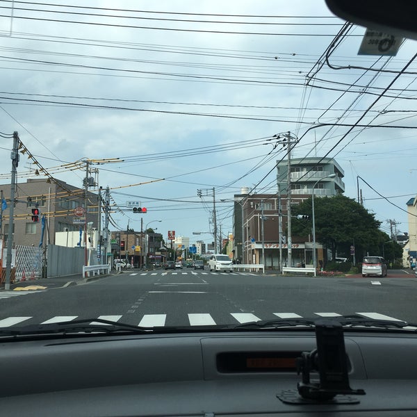 菅原橋交差点 Intersection In 江戸川区