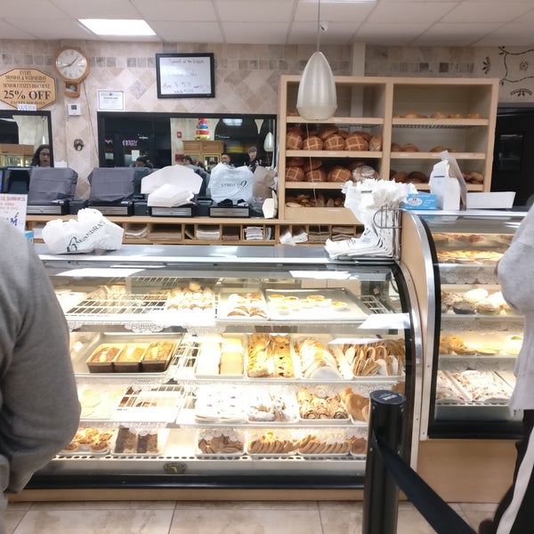 Photo taken at Calandra&#39;s Bakery by Mateo R. on 2/24/2018