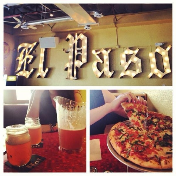 7/19/2013 tarihinde Leslie G.ziyaretçi tarafından Nona&#39;s Pizza N. Mesa'de çekilen fotoğraf