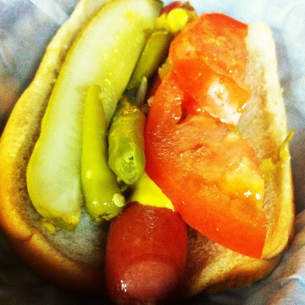 Photo taken at The Clark Street Dog by Anu G. on 1/2/2013