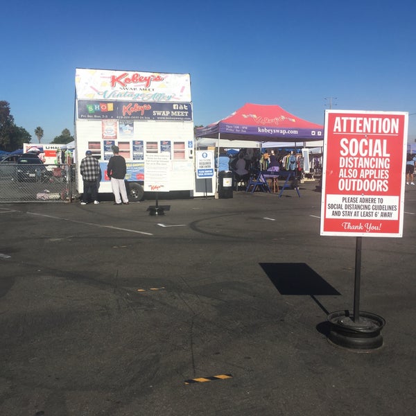 Photo taken at Kobey&#39;s Swap Meet by Comic-Con G. on 10/31/2020