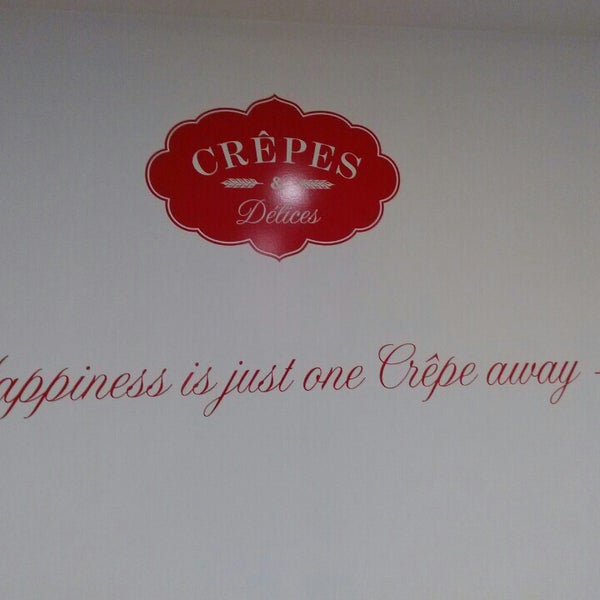 Photo taken at Crepes &amp; Delices by Theresa R. on 10/21/2015