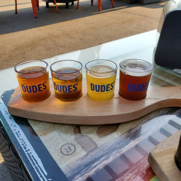 Photo taken at The Dudes&#39; Brewing Co. by Jeff R. on 11/11/2019