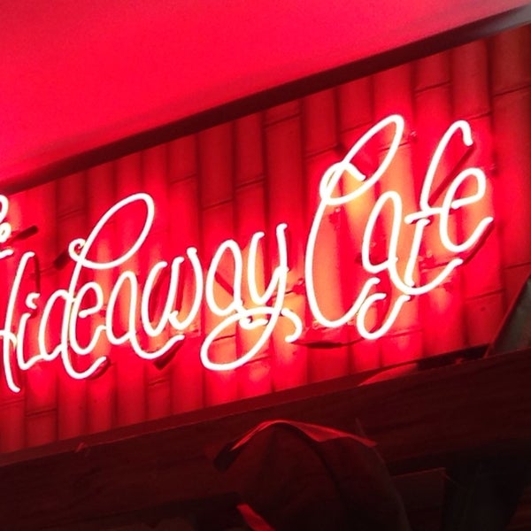 Photo taken at The Hideaway Cafe by Tony R. on 7/19/2014