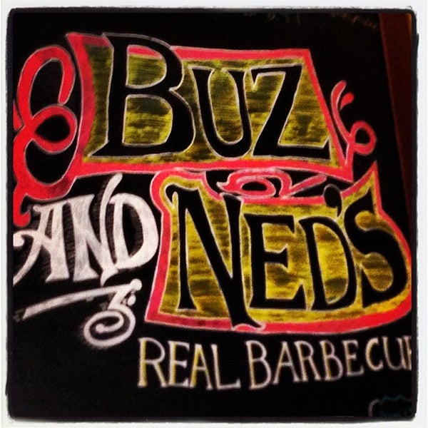 Photo taken at Buz and Ned&#39;s Real Barbecue by Michael F. on 6/22/2013
