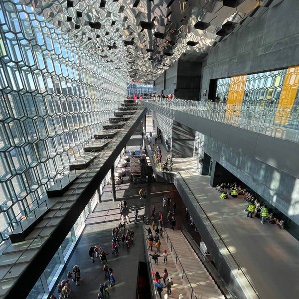 Photo taken at Harpa by Hannes on 9/20/2023