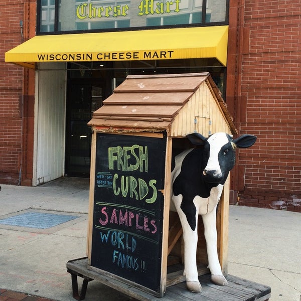 Foto tirada no(a) Wisconsin Cheese Mart por Billy T. em 7/27/2014