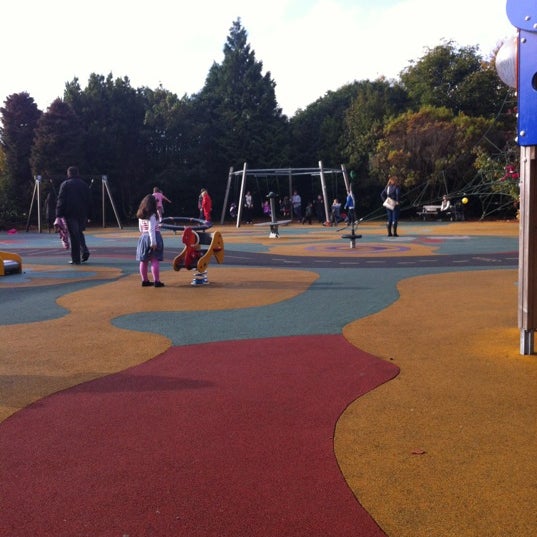 Photo taken at Kilkenny Castle Park Playground by Let’s Eat T. on 10/21/2012