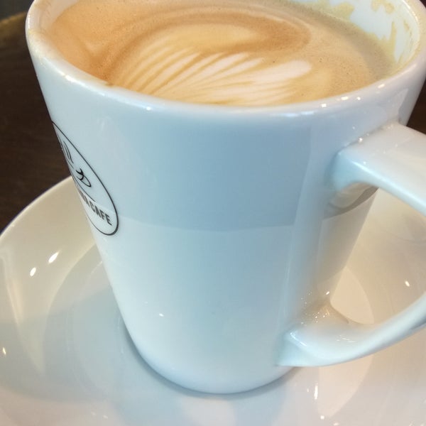 Latte is nice and smooth like silk