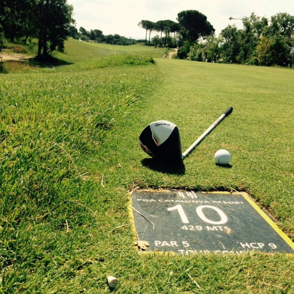Photo taken at PGA Golf de Catalunya by Thomas B. on 6/19/2015