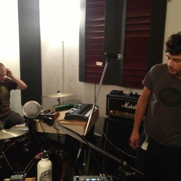 Photo taken at The Sweatshop Rehearsal &amp; Recording Studios by Nadia B. on 8/15/2013