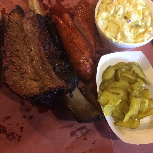 Photo taken at The Brisket House by edith c. on 1/2/2015