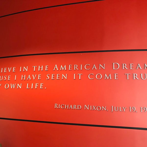 Photo taken at Richard Nixon Presidential Library &amp; Museum by Mel D. on 7/4/2018