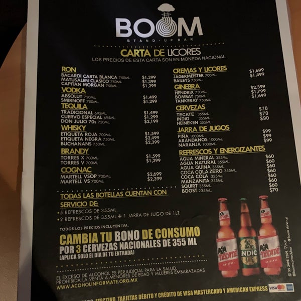 Photos at Boom Stand-Up Bar - Roma Norte - 14 tips