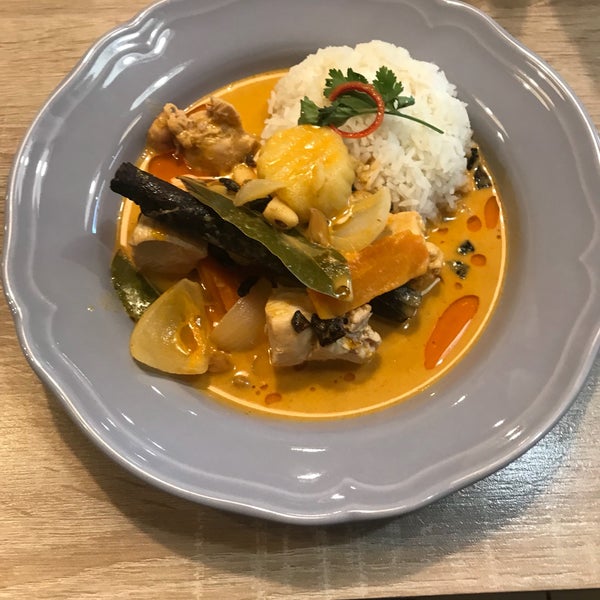 8/16/2018 tarihinde Michał C.ziyaretçi tarafından Big Mango, Thai Restaurant'de çekilen fotoğraf