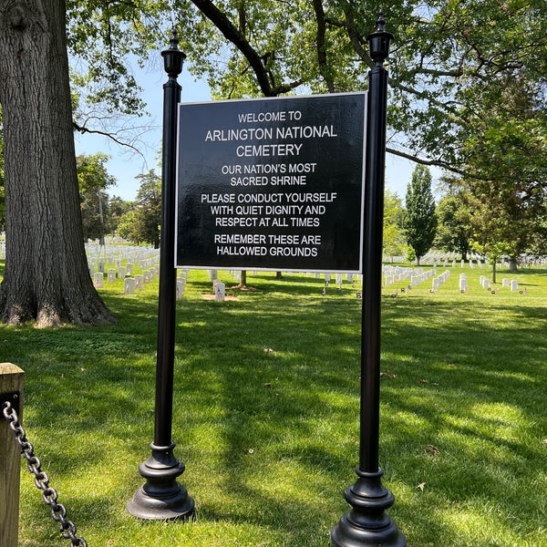 Снимок сделан в Arlington National Cemetery пользователем Ed M S. 5/30/2022