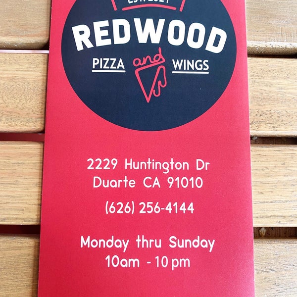Redwood Pizza Duarte, CA
