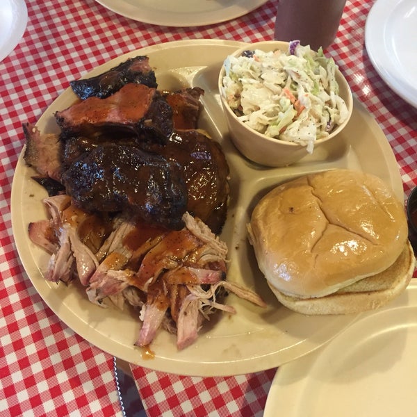 Photo taken at Abbey&#39;s Real Texas BBQ by Mike P. on 9/20/2016