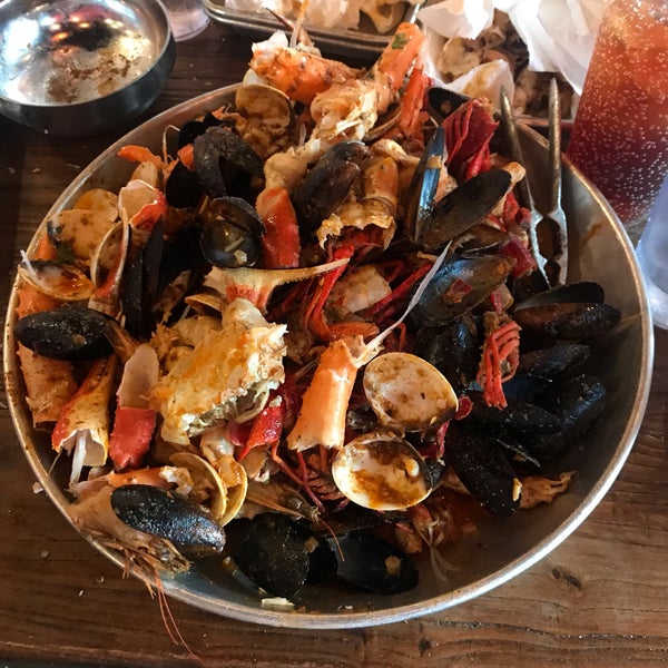 Photo taken at BOIL Seafood House by Mike P. on 5/23/2019