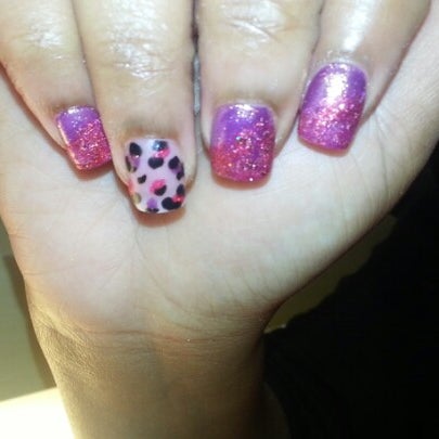 Photo taken at Lashe&#39; Nails Spa by Montrel T. on 1/12/2013