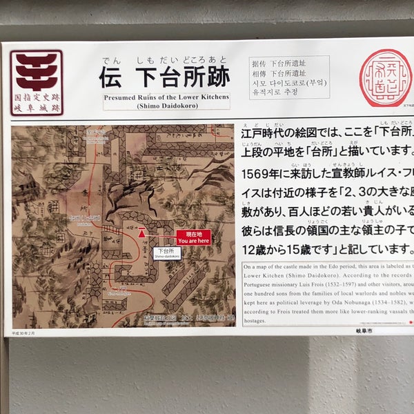 伝 二ノ門 下台所跡 Historic Site