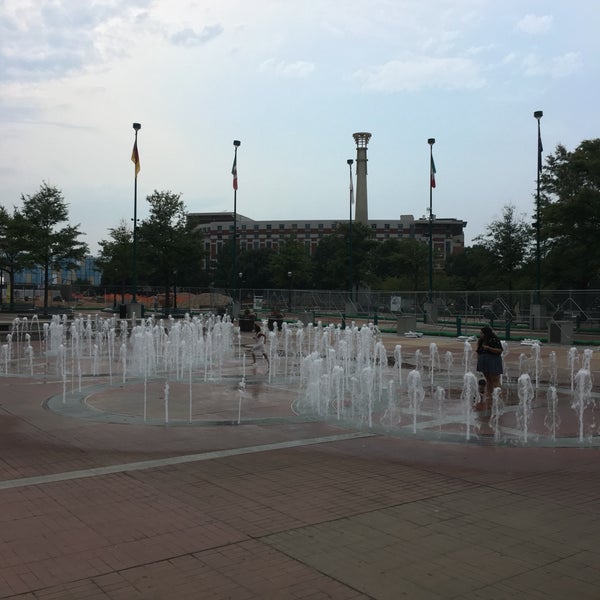 Photo taken at Centennial Olympic Park by Mary Alice L. on 9/5/2017