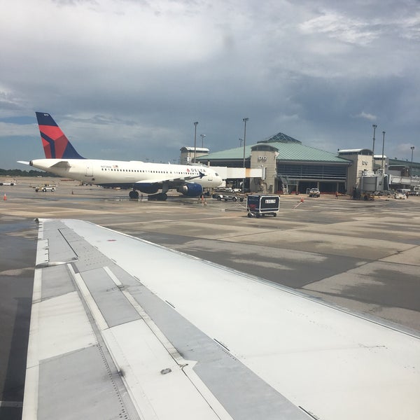 Photo taken at Louis Armstrong New Orleans International Airport (MSY) by Mary Alice L. on 8/4/2018