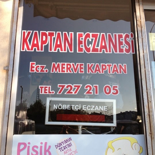 kaptan eczanesi pharmacy in istanbul