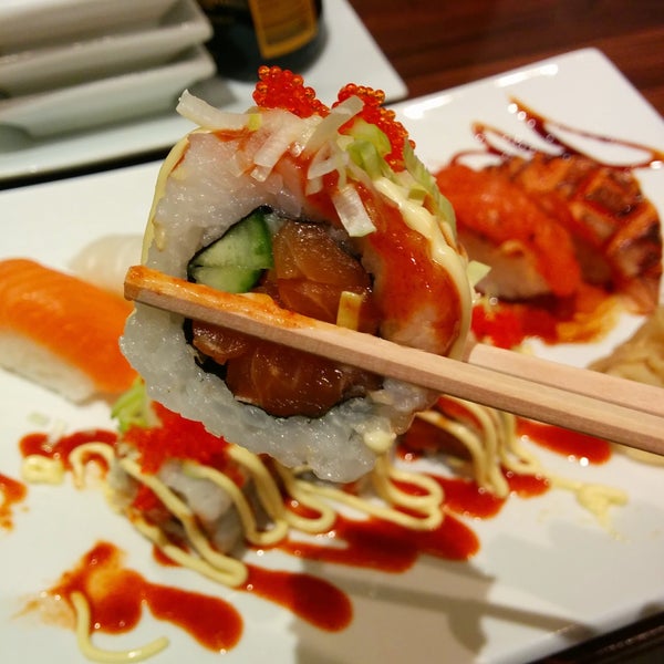 Photo taken at Sushi Asia by Sushi Asia on 2/8/2015
